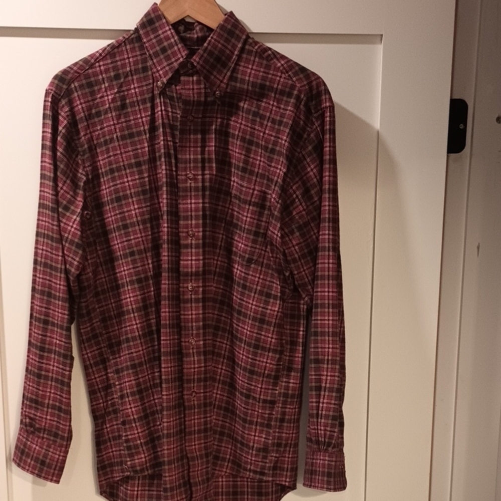 Brooks Brothers Red Casual Button Down Shirt
